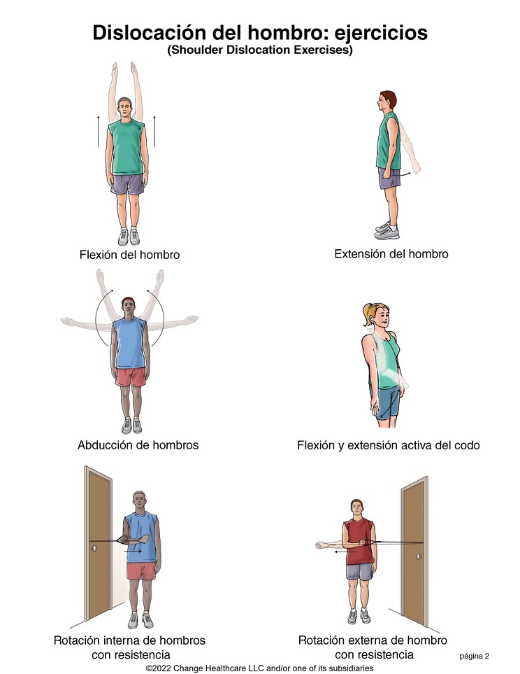 Shoulder Dislocation Exercises: Illustration, page 2