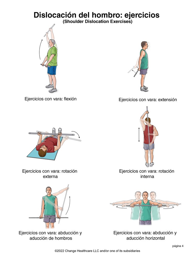 Shoulder Dislocation Exercises: Illustration, page 4
