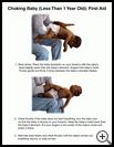 Thumbnail image of: Choking Baby (Less Than 1 year Old): First Aid: Illustration