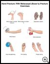 Thumbnail image of: Hand Fracture: Fifth Metacarpal (Boxer's) Fracture Exercises: Illustration